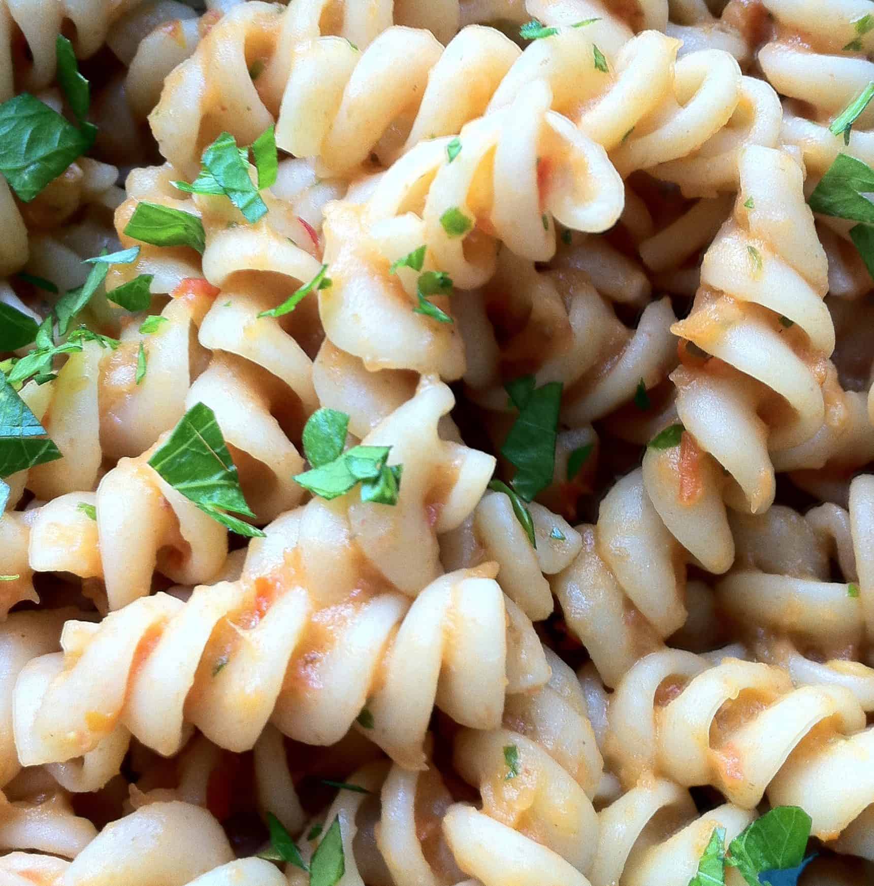 Rotini with Eggplant