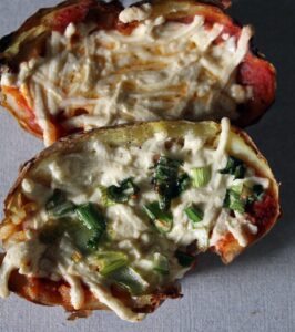 pizza potato skins