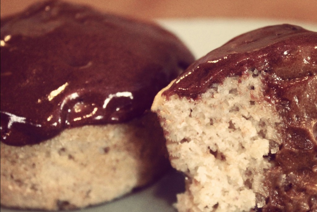 sunbutter and chocolate cupcakes