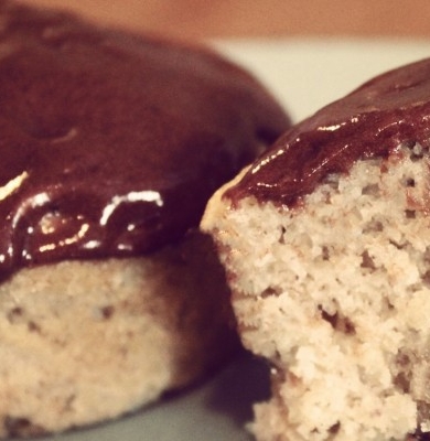 sunbutter and chocolate cupcakes