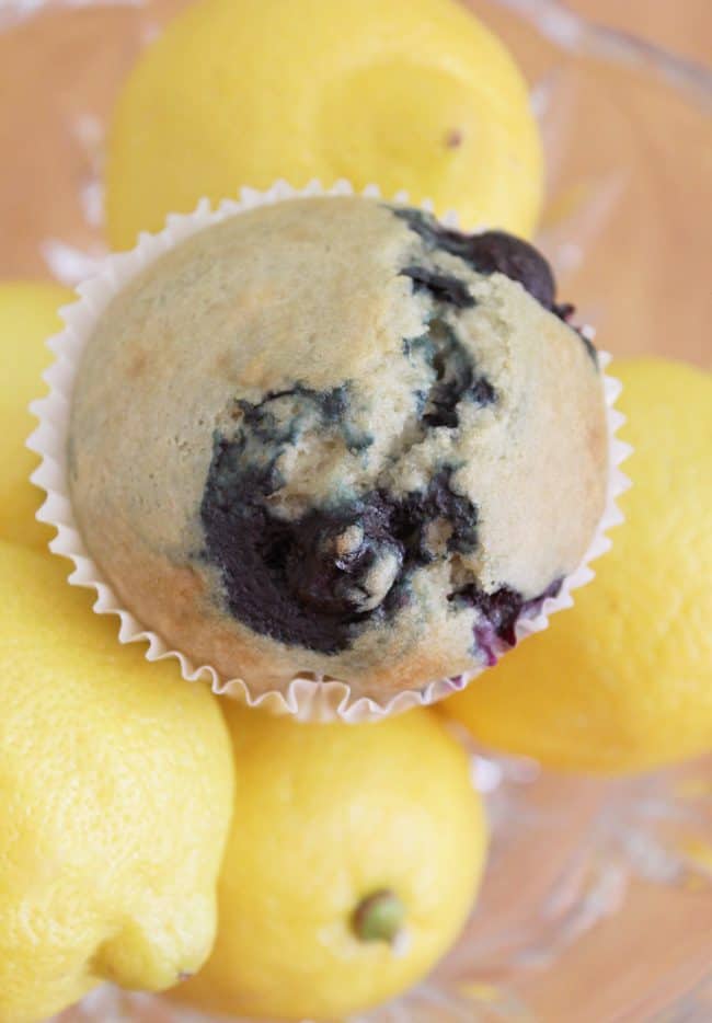 Dairy Free Blueberry Lemon Muffins Dairy Free Blueberry Lemon Muffins