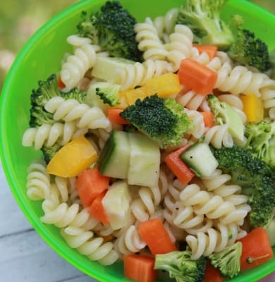 Easy Kid Friendly Pasta Salad