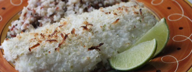 Coconut Lime Panko Crusted Cod