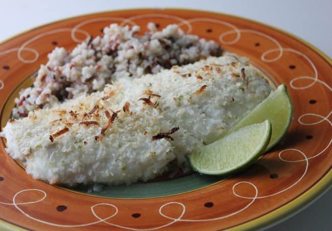 Coconut Lime Panko Crusted Cod Coconut Lime Panko Crusted Cod