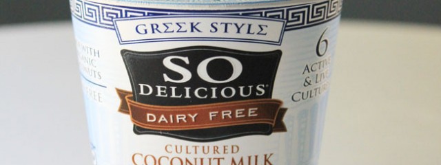 So Delicious Dairy Free Raspberry Greek Yogurt