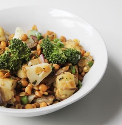 Mediterranean Lentil Salad