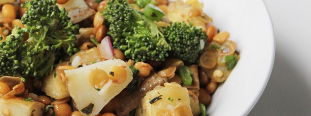 Mediterranean Lentil Salad