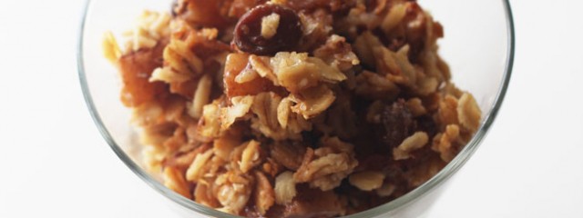 Sugar Free Apple Oat Crumble