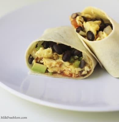 Dairy Free Breakfast Burrito
