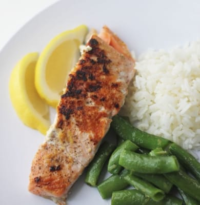 Simple Seared Salmon