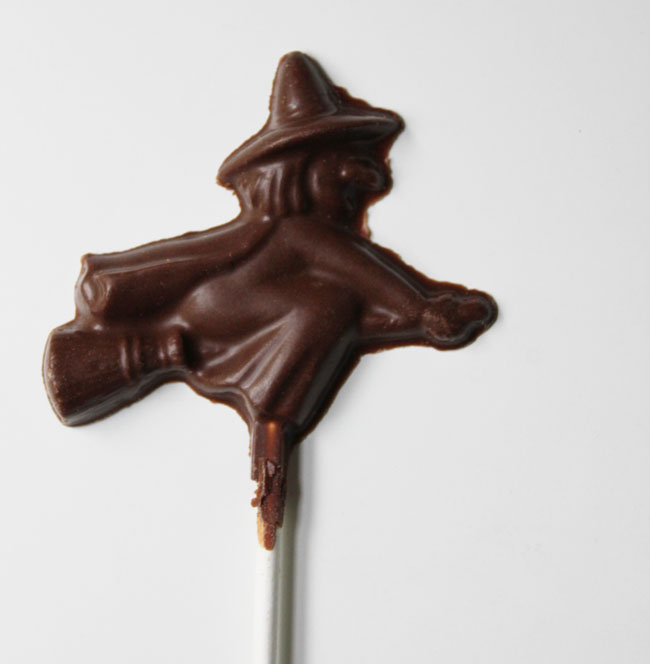 Premium Chocolatiers Dairy Free Witch Lollipop